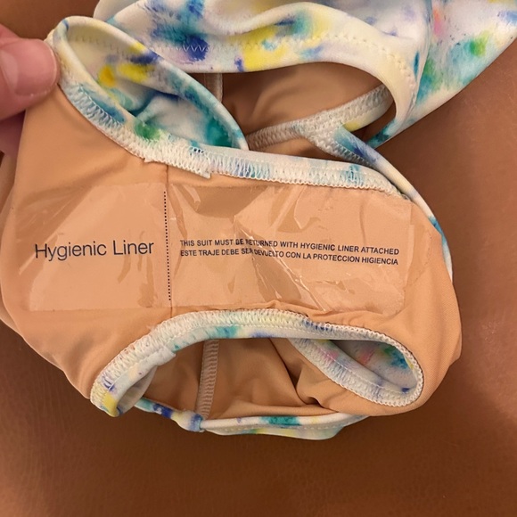 Crewcuts NWT One Shoulder Tie-Dye Swimsuit - Picture 4 of 7